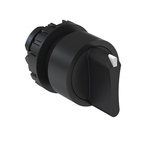 COMUTADOR CSW CK2F45 WH Knob 2 Pos Fixo Preto Comutadores Linha