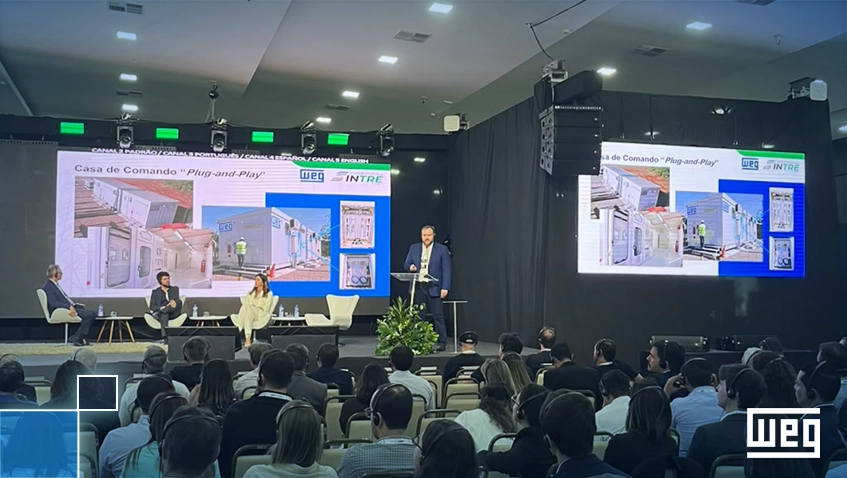 WEG reforça seu protagonismo em tecnologias para a digitalização de subestações durante o SINTRE 2026