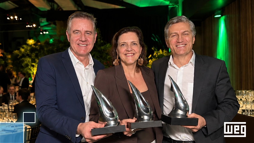 WEG stands out with three cases at the 3rd Paint & Pintura Innovation & Sustainability Award