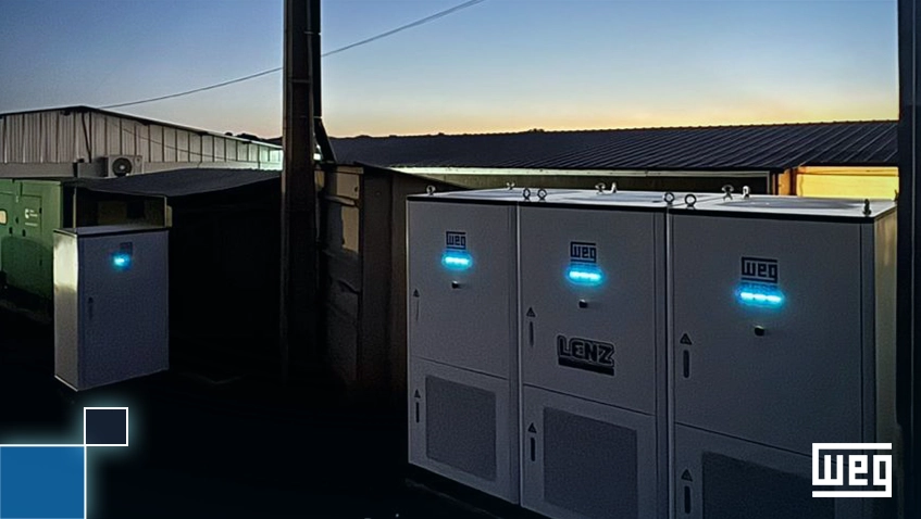 WEG impulsiona autonomia energética no agronegócio com solução BESS integrada à geração solar 
