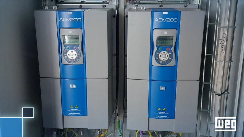 Inversores de frequência ADV200 refrigerados a água da WEG aumentam a eficiência de linhas de extrusão na Itália