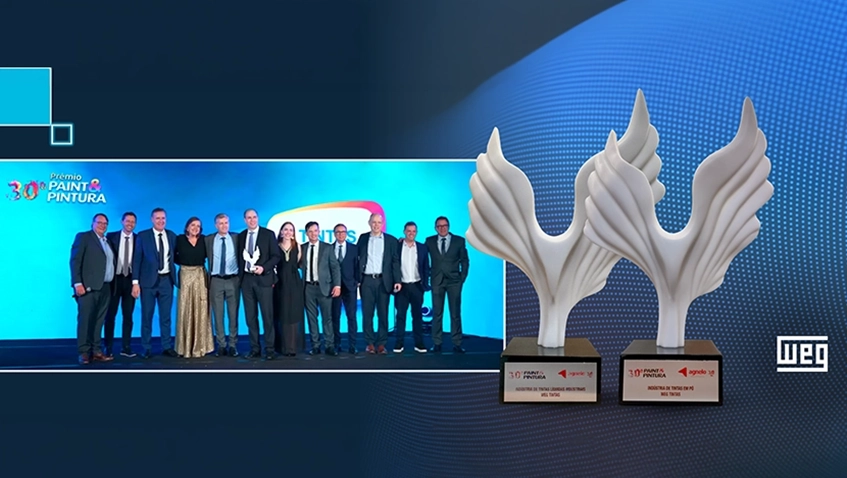 WEG Coatings stands out at the 30th Paint & Pintura Award
