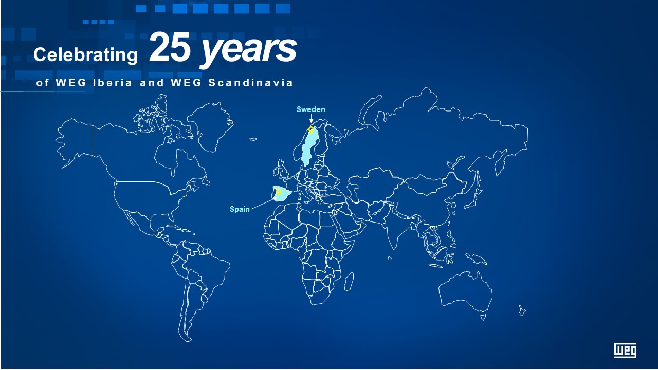 WEG comemora aniversário de duas filiais na Europa