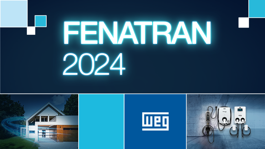 WEG participa da FENATRAN 2024 com foco em soluções para mobilidade elétrica