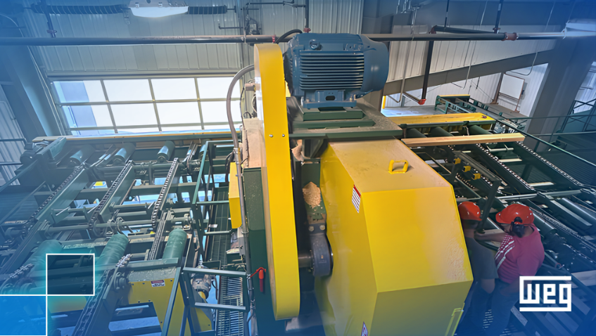 WEG impulsa la confiabilidad operativa en el centro de capacitación de aserraderos del Northcentral Technical College 