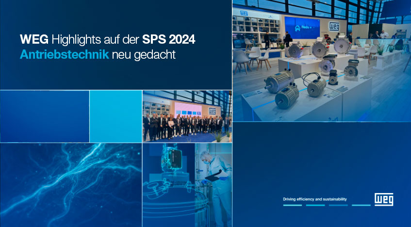 WEG-Highlights auf der SPS 2024: Antriebstechnik neu gedacht