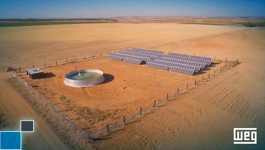 WEG impulsiona projeto inteligente de bombeamento solar na Espanha