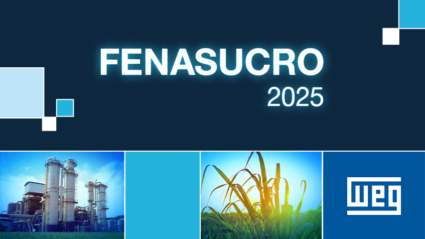 WEG apresenta soluções para o setor sucroenergético na Fenasucro & Agrocana 2025