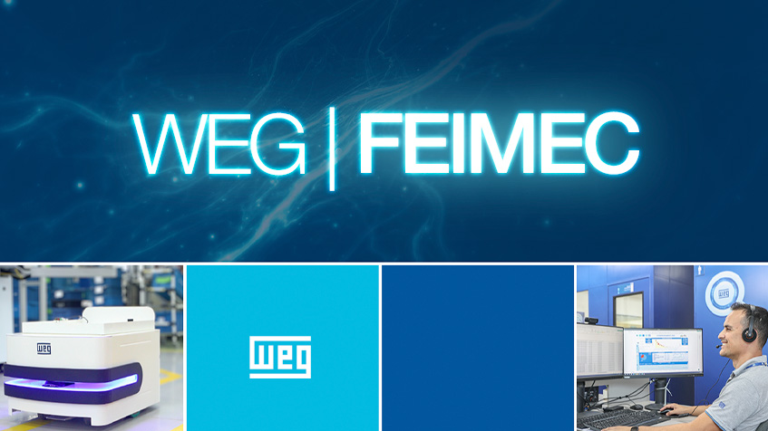 WEG apresenta soluções para a indústria 4.0 durante a FEIMEC 2024