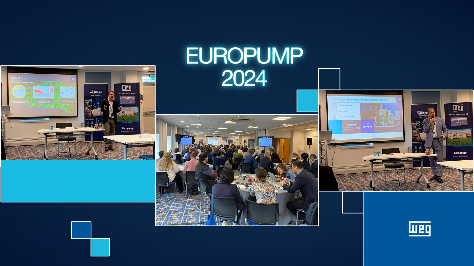 WEG participa da Reunião Anual Europump 2024