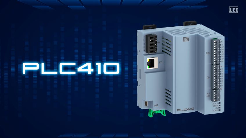 WEG advances in the programmable controllers market and launches the PLC410