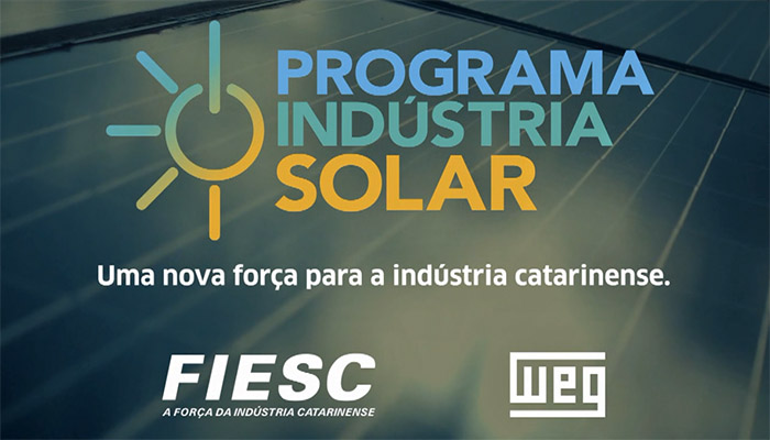 Energia solar autofinanciável para a indústria catarinense