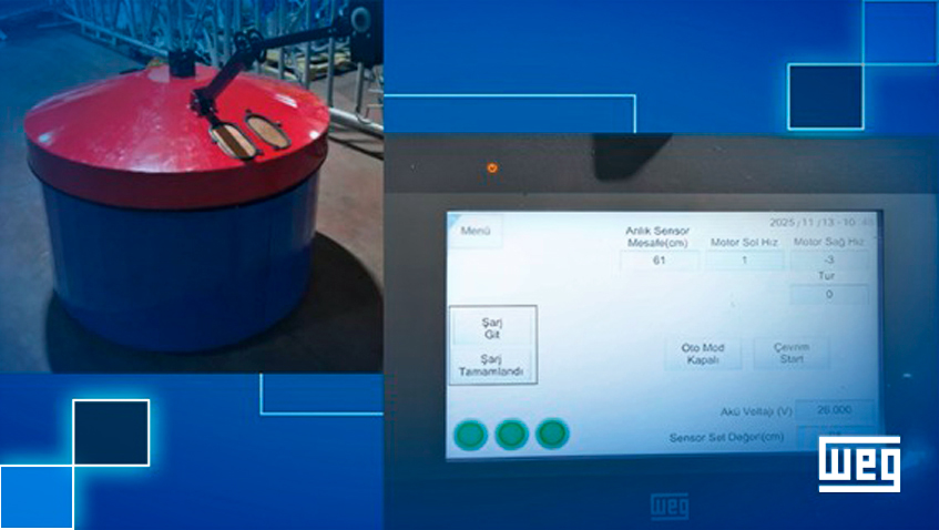 WEG amplía su presencia en Turquía con automatización inteligente para robots autónomos de alimentación