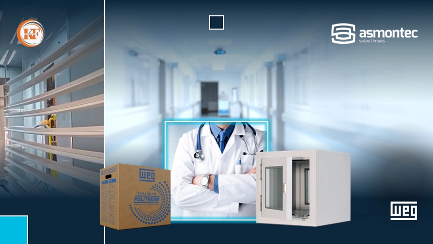 WEG oferece soluções de acabamento técnico para ambientes de saúde