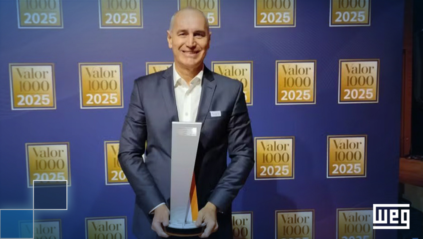 WEG conquista o prêmio Valor 1000 na categoria Mecânica