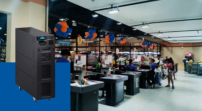 WEG Supplies UPS to Ensure Continuous Operation in Supermarket Network