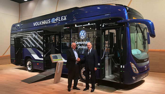 WEG fornece Powertrain à VWCO para desenvolvimento do primeiro micro-ônibus hibrido projetado pela Volkswagen no Brasil