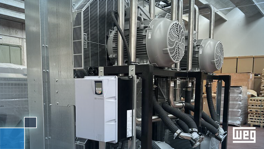 WEG suministra soluciones para sistemas de refrigeración de alta potencia en Italia