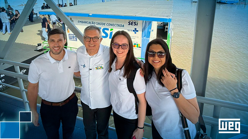 WEG equips the “Saúde Conectada Sesi” vessel, delivered during COP30