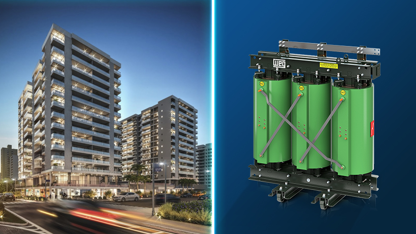 WEG reforça presença em infraestrutura civil com fornecimento de transformadores seco para o Jazz Residence no Espírito Santo
