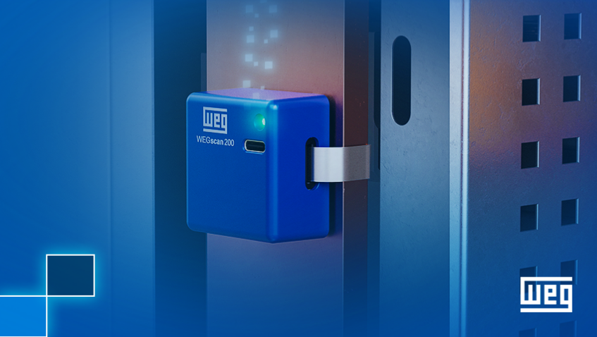 WEG amplia ecossistema de gestão de ativos com lançamento do sensor WEGscan200
