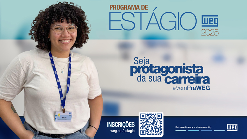 WEG abre processo seletivo para Programa de Estágio 2025-2
