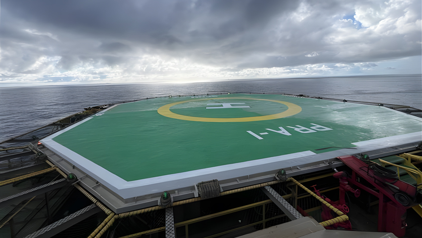 WEG delivers innovative sealing solution for helipad