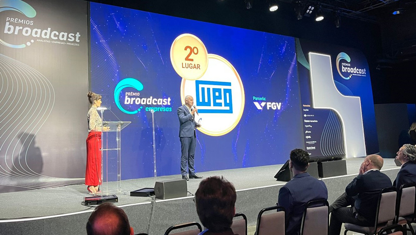 WEG é destaque no Prêmio Broadcast Empresas