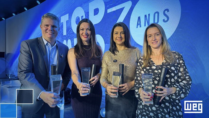 WEG highlighted in the Top of Mind 2025, Winning Four Awards in the Event’s 30th Edition