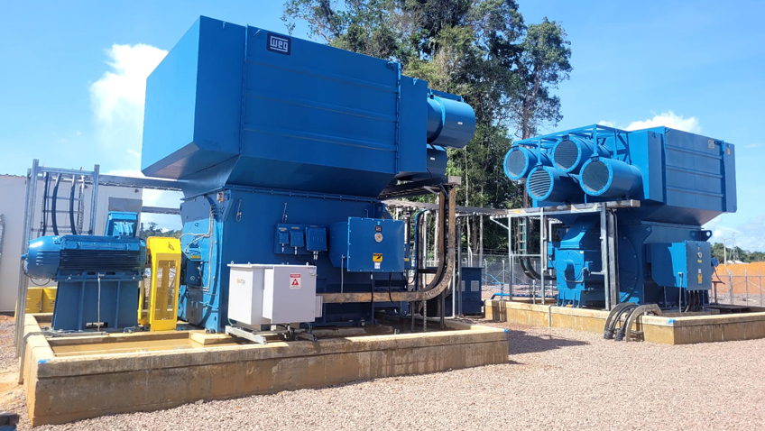 WEG solutions for one of the largest gold mining projects in Brazil