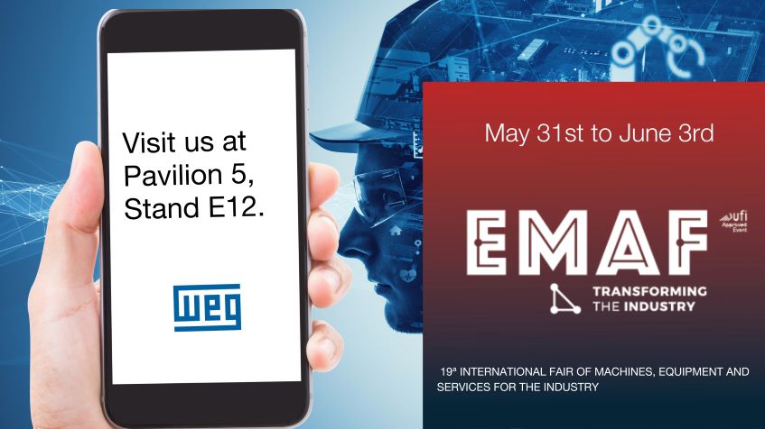 WEG will be present at the 19th edition of EMAF