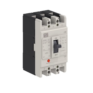 DISJUNTOR DWP63L-50-3 50A 3 polos 15kA @ 400Vc.a.(IEC 60947-2) Magnético e térmico fixo