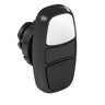 PUSHBUTTON CSW2-BDF05-WH Double flush (IP66) Pulsator White/Black