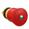 BOTON PULSADOR CSW-BESGFM-WH Paro de emergencia con bloqueo Girando Rojo