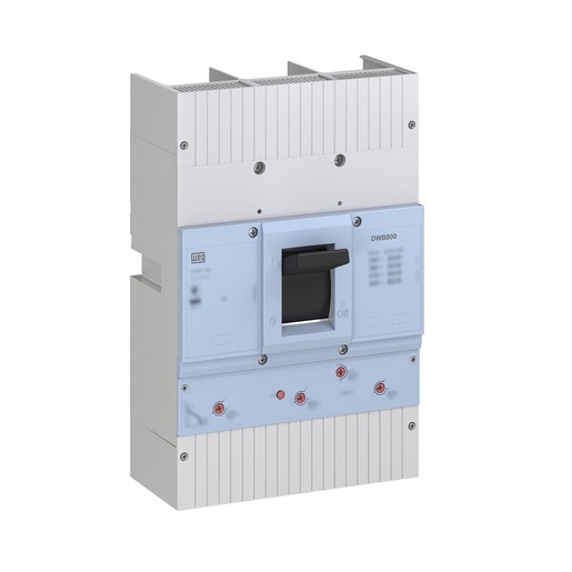 CIRCUIT BREAKER DWB800S800-3DA 800A 3 poles  50kA @ 380Vc.a.(IEC 60947-2) DA-Thermal and magnetic adjust