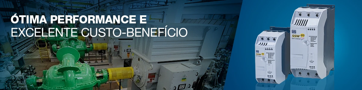 Banner Chave de Partida WEG ETW Estrela–Triângulo