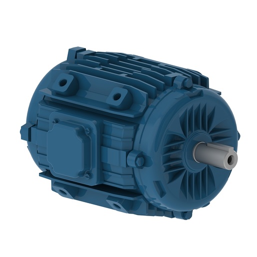 W22 Fan and Exhaust IE1 0.25 kW 4P 71 3Ph 220-230-240/380-400-415//460 V 50 Hz IC418 - TEAO - B30L(D)