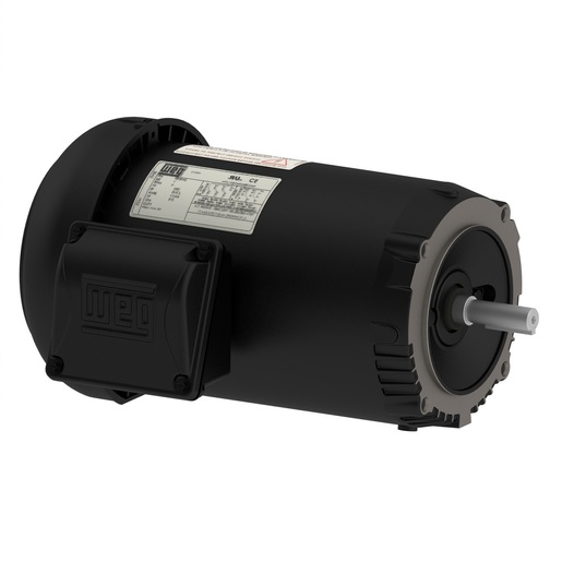 ROLLED STEEL NEMA Premium Efficiency 2 HP 4P 143/5TCZ 3Ph 230/460//190-220/380-415 V 60 Hz IC411 - TEFC - Footless