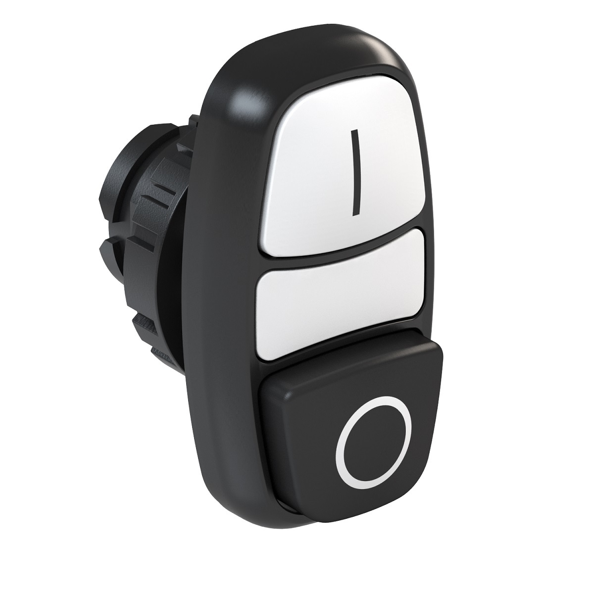 BOTAO CSW2-BDSI05IO-WH Duplo ilum. saliente (IP66) Pulsador Branco ...