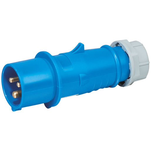 PLUG INDUSTRIAL PIW-32P3H6E57 32A 3 Polos 6h 200-250 Vca/cc