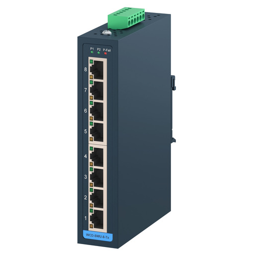 Switches Ethernet industriales no gestionados - Línea SWU