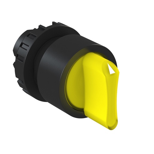 SELECTOR CSW-CKI3F453-WH Perilla corta iluminado 3 pos. Fijo Amarillo