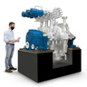 Steam Turbine - Reaction technology - Backpressure - BT / BTE Line