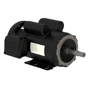 ROLLED STEEL 3 HP 2P 143/5JM 1Ph 115/208-230 V 60 Hz IC411 - TEFC - Foot-mounted