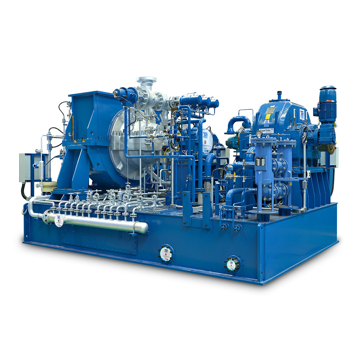 Turbina a Vapor de Reação - Condensação - Linha CT / CTE | Reação ...