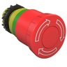 BOTON PULSADOR CSW-BESGSM-WH Paro de emergencia con bloqueo Girando Rojo