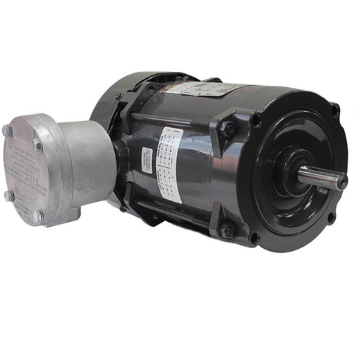 Explosion Proof NEMA Premium Efficiency 1.5 HP 02 56J 208-230/460V 60 Hz-TEFC-Footless