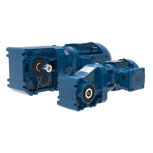 WG20 - Helical Bevel Geared Motors