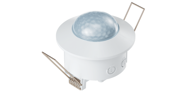 Sensor de presença de sobrepor em teto