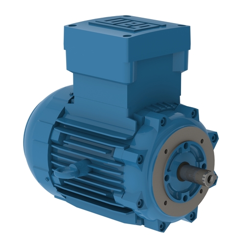 W21 Explosão High Efficiency 5 HP 4P 184TC 3F 230/460//380 V 60//50 Hz IC411 - TEFC - Sem pés